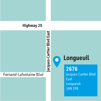 Plan boutique Longueuil