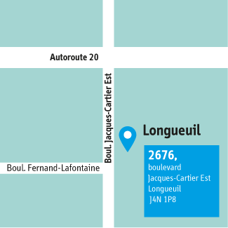 Plan boutique Longueuil
